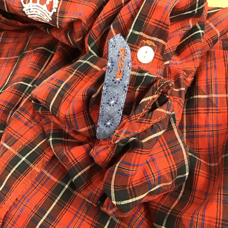 トミーヒルフィガー TOMMY HILFIGER ワンピース ひざ丈スカート 半袖シャツワンピース ロングワンピース チェックシャツワンピース M チェック マルチカラー / マルチカラー / multicolor レディース USED 古着 中古 10154166