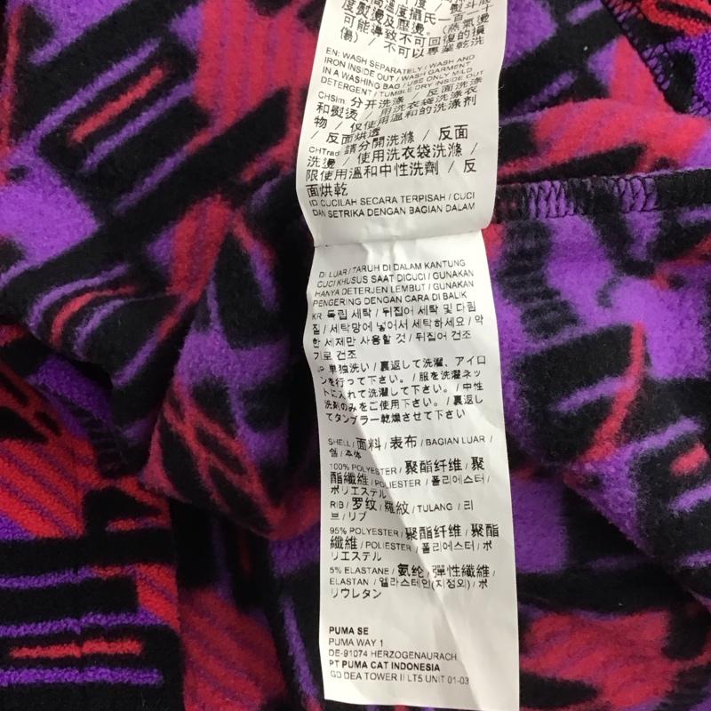 プーマ PUMA パーカー 長袖 長袖パーカー フリースプルオーバージャケット S プリント マルチカラー / マルチカラー / multicolor レディース USED 古着 中古 10154171