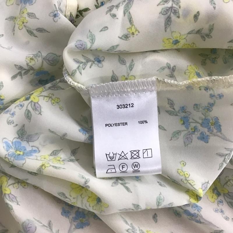ダブルクローゼット w closet ワンピース ロングスカート 長袖ロングワンピース シャツワンピース フレアスカート プリント マルチカラー / マルチカラー / multicolor レディース USED 古着 中古 10154172