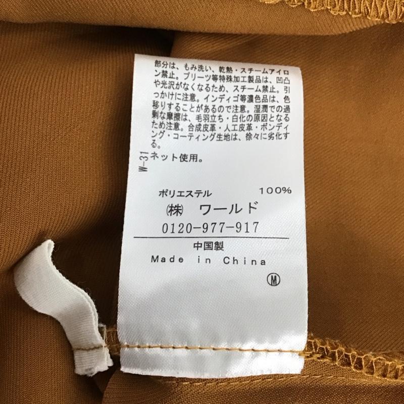 インデックス index タンクトップ タンクトップ ノースリーブカットソー タンクトップ L 無地 キャメル / キャメル / レディース USED 古着 中古 10154174