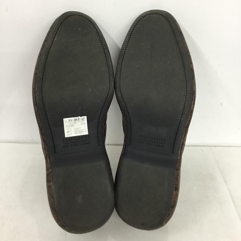 クラークス Clarks カジュアルシューズ カジュアルシューズ MARTINE ROSE UK10 箱有 US：11 ヘビ柄 茶 / ブラウン / brown メンズ USED 古着 中古 10154177