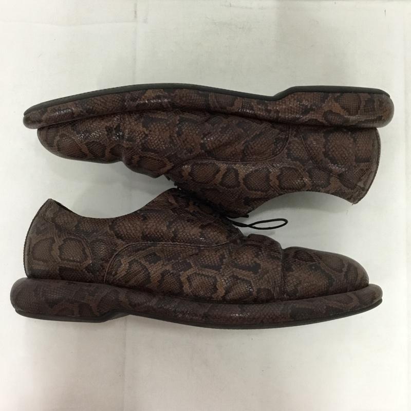 クラークス Clarks カジュアルシューズ カジュアルシューズ MARTINE ROSE UK10 箱有 US：11 ヘビ柄 茶 / ブラウン / brown メンズ USED 古着 中古 10154177