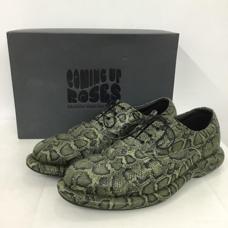 クラークス Clarks カジュアルシューズ カジュアルシューズ MARTINE ROSE UK10 箱有 12.0cm ヘビ柄 カーキ / カーキ / khaki メンズ USED 古着 中古 10154178