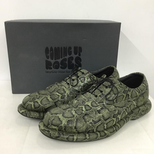 クラークス Clarks カジュアルシューズ カジュアルシューズ MARTINE ROSE UK10 箱有 12.0cm ヘビ柄 カーキ / カーキ / khaki メンズ USED 古着 中古 10154178