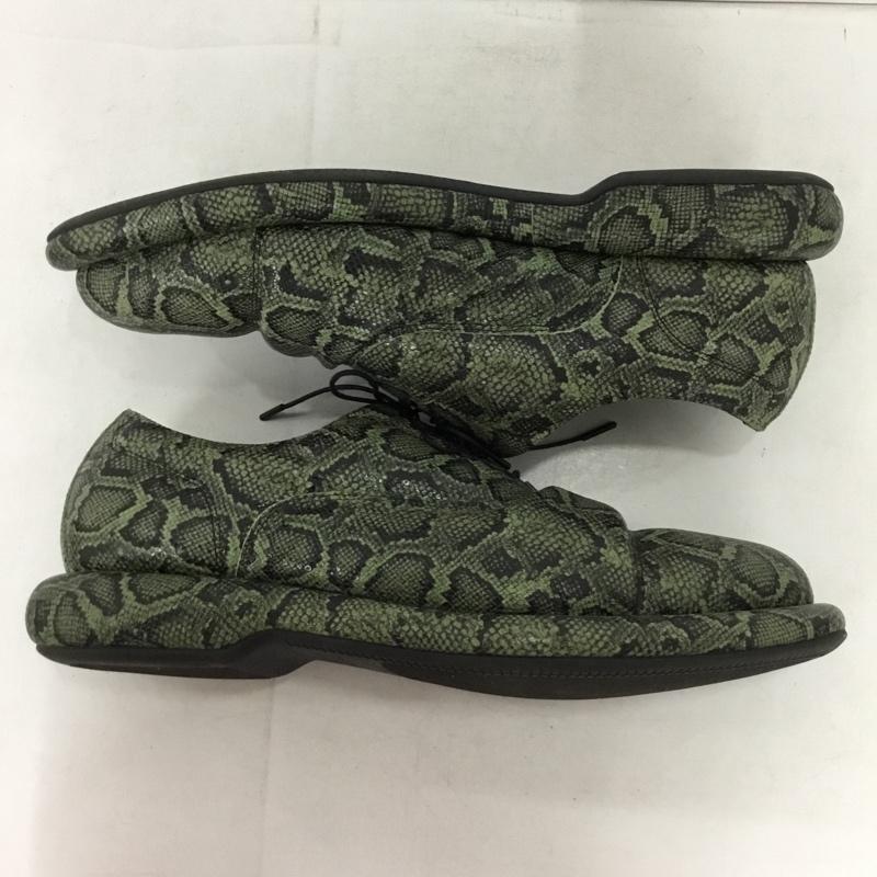 クラークス Clarks カジュアルシューズ カジュアルシューズ MARTINE ROSE UK10 箱有 12.0cm ヘビ柄 カーキ / カーキ / khaki メンズ USED 古着 中古 10154178