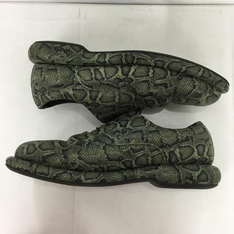 クラークス Clarks カジュアルシューズ カジュアルシューズ MARTINE ROSE UK10 箱有 12.0cm ヘビ柄 カーキ / カーキ / khaki メンズ USED 古着 中古 10154178