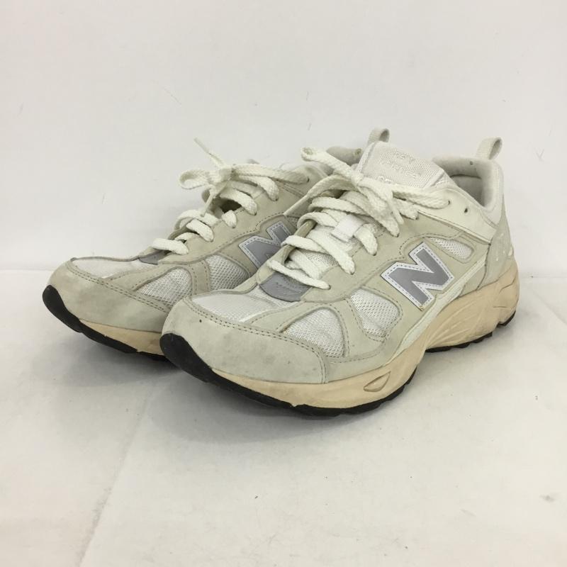 ニューバランス New Balance スニーカー スニーカー CM878NC1 27cm 27.0cm ロゴ、文字 アイボリー / アイボリー / X 灰 / グレー / gray メンズ USED 古着 中古 10154180