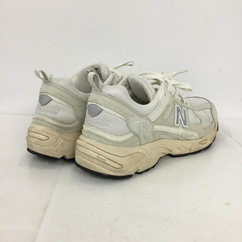ニューバランス New Balance スニーカー スニーカー CM878NC1 27cm 27.0cm ロゴ、文字 アイボリー / アイボリー / X 灰 / グレー / gray メンズ USED 古着 中古 10154180