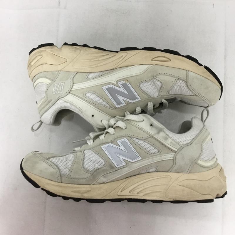 ニューバランス New Balance スニーカー スニーカー CM878NC1 27cm 27.0cm ロゴ、文字 アイボリー / アイボリー / X 灰 / グレー / gray メンズ USED 古着 中古 10154180