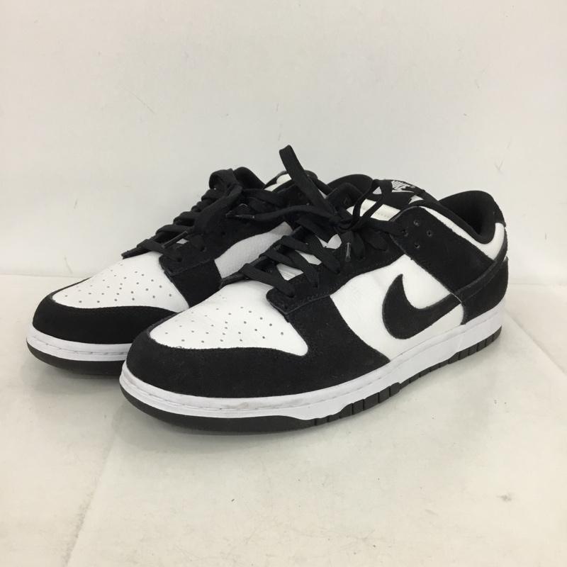 ナイキ NIKE スニーカー スニーカー FQ8249-100 DUNK LOW RETRO SE 29cm 29.0cm ロゴ、文字 白 / ホワイト / white X 黒 / ブラック / black メンズ USED 古着 中古 10154181