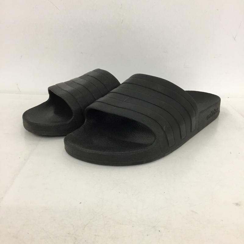 アディダス adidas サンダル サンダル シャワーサンダル 26.5cm 26.5cm ロゴ、文字 黒 / ブラック / black メンズ USED 古着 中古 10154182