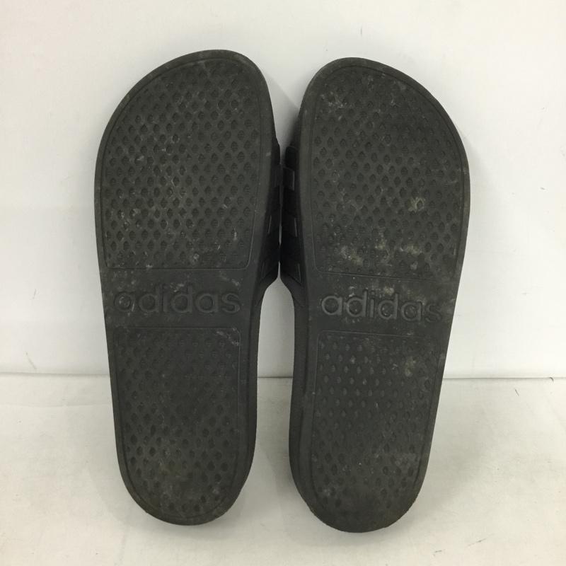 アディダス adidas サンダル サンダル シャワーサンダル 26.5cm 26.5cm ロゴ、文字 黒 / ブラック / black メンズ USED 古着 中古 10154182
