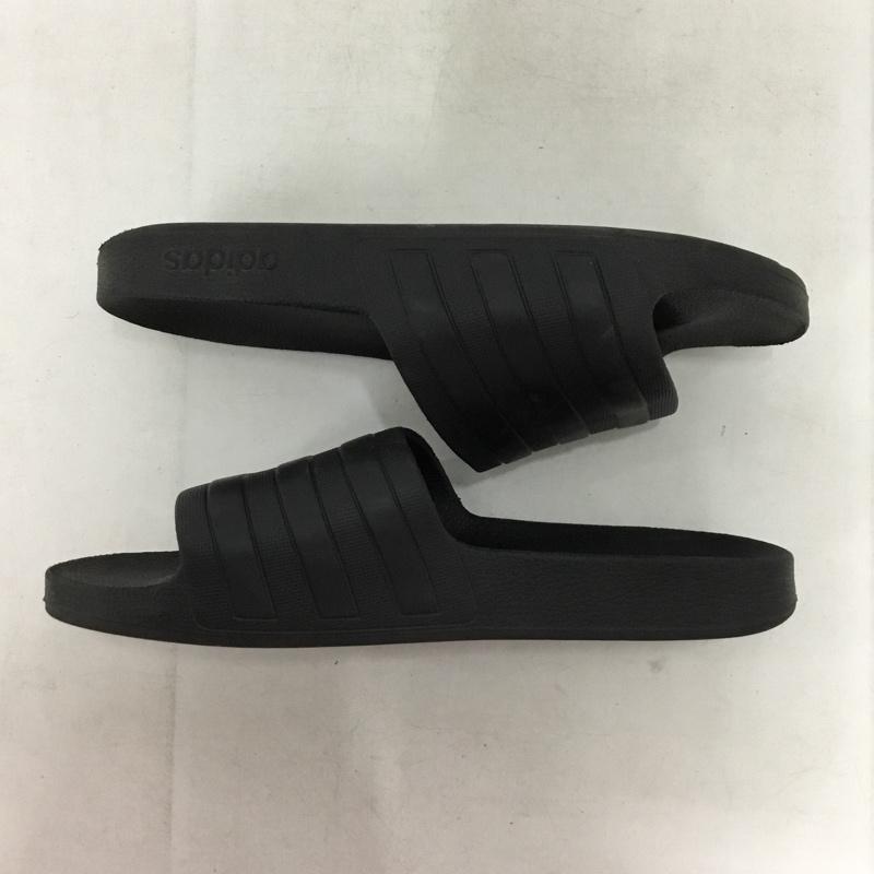 アディダス adidas サンダル サンダル シャワーサンダル 26.5cm 26.5cm ロゴ、文字 黒 / ブラック / black メンズ USED 古着 中古 10154182