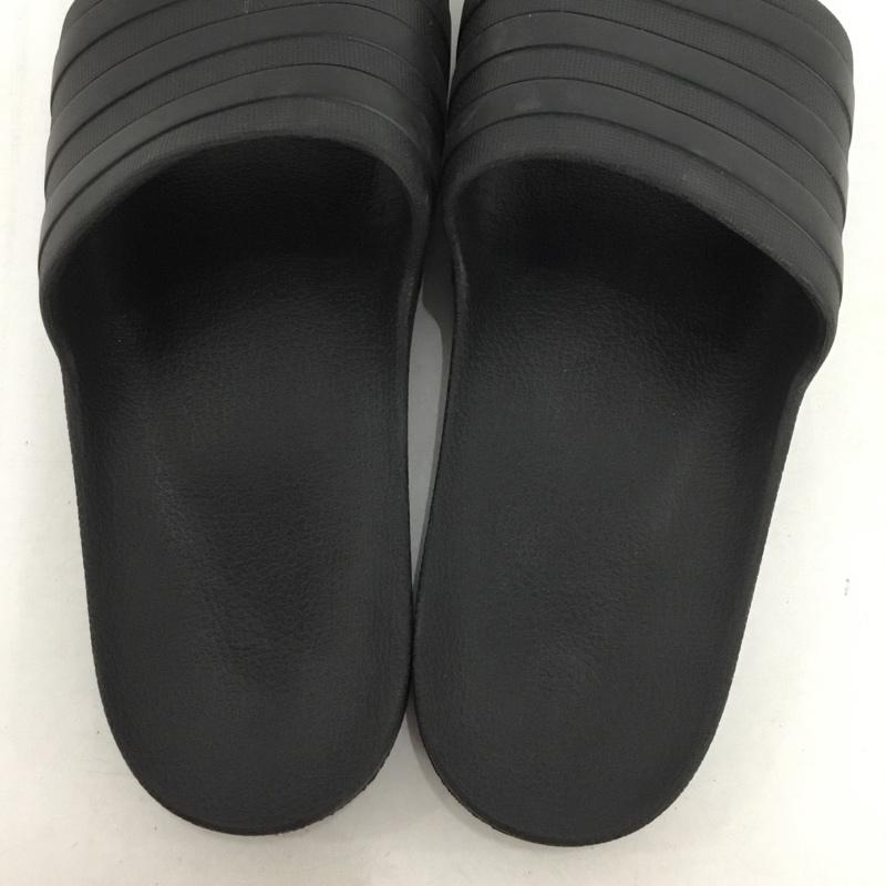 アディダス adidas サンダル サンダル シャワーサンダル 26.5cm 26.5cm ロゴ、文字 黒 / ブラック / black メンズ USED 古着 中古 10154182