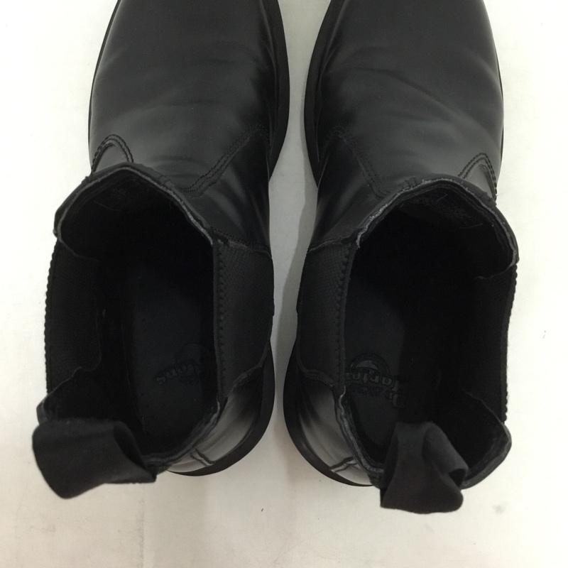 ドクターマーチン Dr.Martens ブーツ ショートブーツ 2976 MONO チェルシーブーツ サイドゴアブーツ UK8 US：9 無地 黒 / ブラック / black メンズ USED 古着 中古 10154183