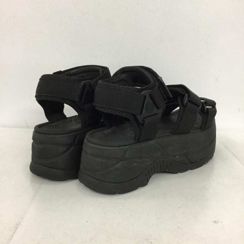 シャカ SHAKA サンダル サンダル スポサン スポーツサンダル 厚底 24cm 24.0cm ロゴ、文字 黒 / ブラック / black レディース USED 古着 中古 10154187