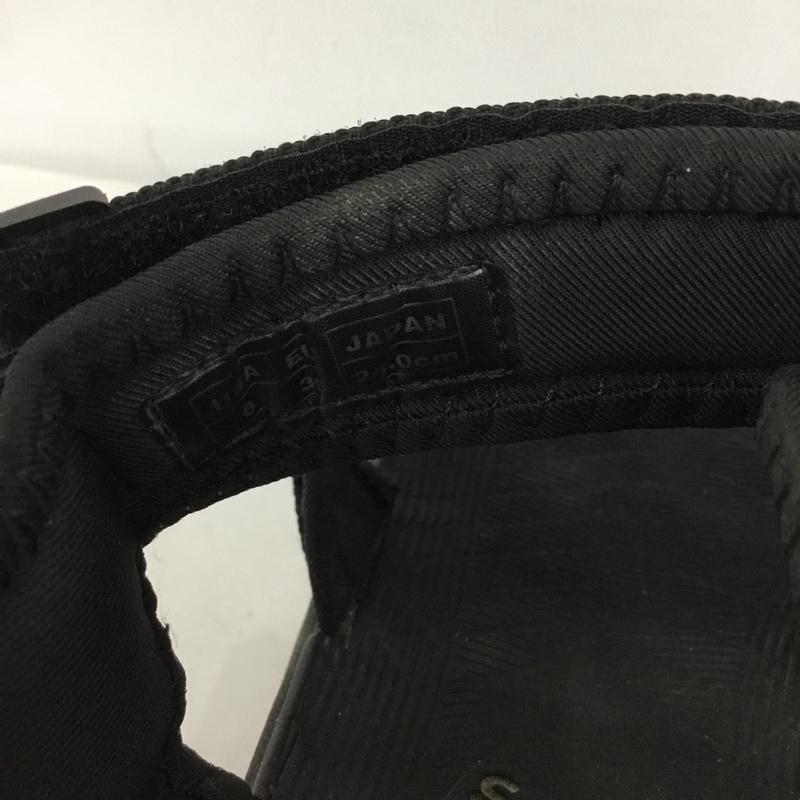 シャカ SHAKA サンダル サンダル スポサン スポーツサンダル 厚底 24cm 24.0cm ロゴ、文字 黒 / ブラック / black レディース USED 古着 中古 10154187
