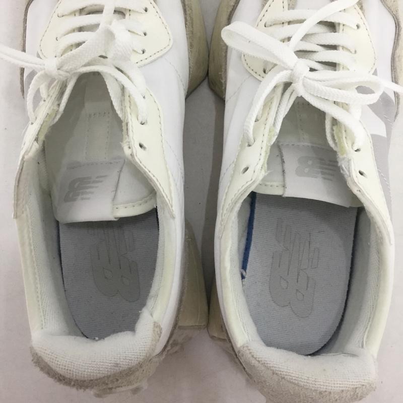 ニューバランス New Balance スニーカー スニーカー WS327SFD ビッグNロゴ 24.5cm 24.5cm ロゴ、文字 白 / ホワイト / white X 銀 / シルバー / silver color レディース USED 古着 中古 10154190