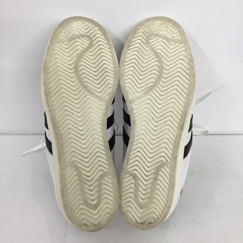 アディダス adidas スニーカー スニーカー FV3017 SUPER STAR LACELESS SUPER STAR LACELESS 24.5cm 24.5cm ロゴ、文字 白 / ホワイト / white X 黒 / ブラック / black レディース USED 古着 中古 10154191
