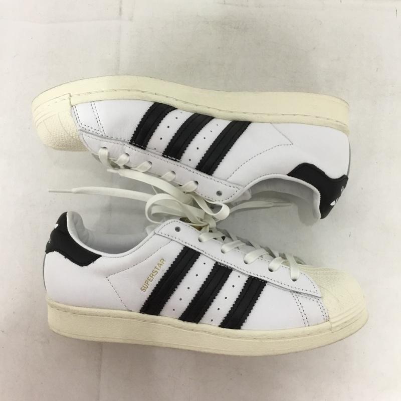 アディダス adidas スニーカー スニーカー FV3017 SUPER STAR LACELESS SUPER STAR LACELESS 24.5cm 24.5cm ロゴ、文字 白 / ホワイト / white X 黒 / ブラック / black レディース USED 古着 中古 10154191