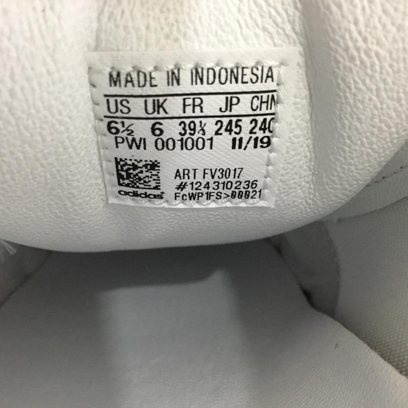 アディダス adidas スニーカー スニーカー FV3017 SUPER STAR LACELESS SUPER STAR LACELESS 24.5cm 24.5cm ロゴ、文字 白 / ホワイト / white X 黒 / ブラック / black レディース USED 古着 中古 10154191