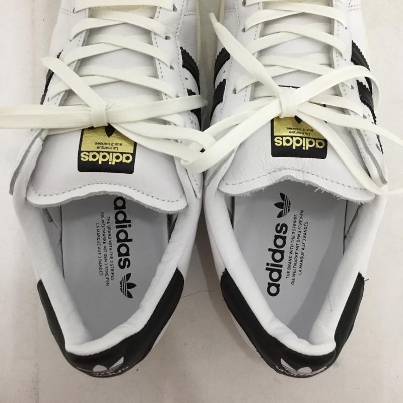 アディダス adidas スニーカー スニーカー FV3017 SUPER STAR LACELESS SUPER STAR LACELESS 24.5cm 24.5cm ロゴ、文字 白 / ホワイト / white X 黒 / ブラック / black レディース USED 古着 中古 10154191