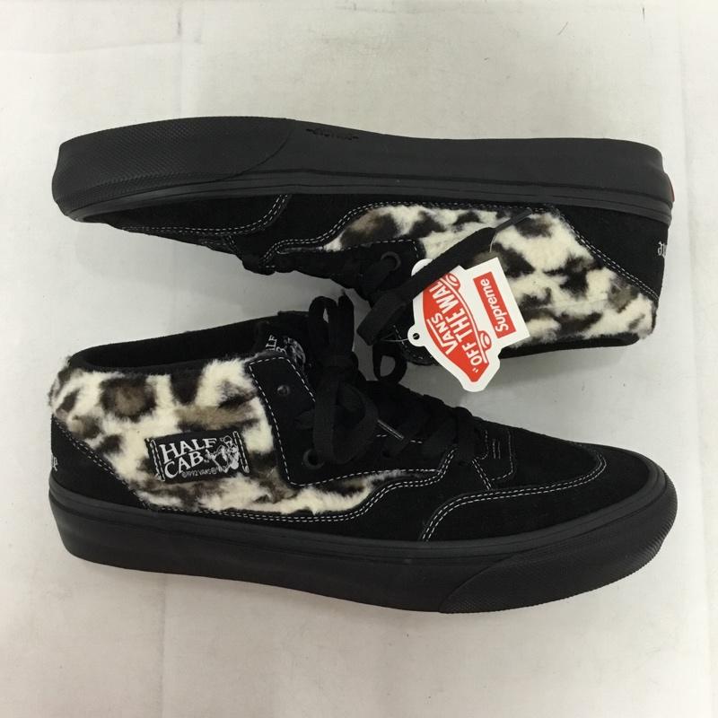 シュプリーム Supreme スニーカー スニーカー Vans Leopard Half Cab 23AW 23FW レオパード 28.5cm 箱有 28.5cm ロゴ、文字 黒 / ブラック / black メンズ USED 古着 中古 10154192