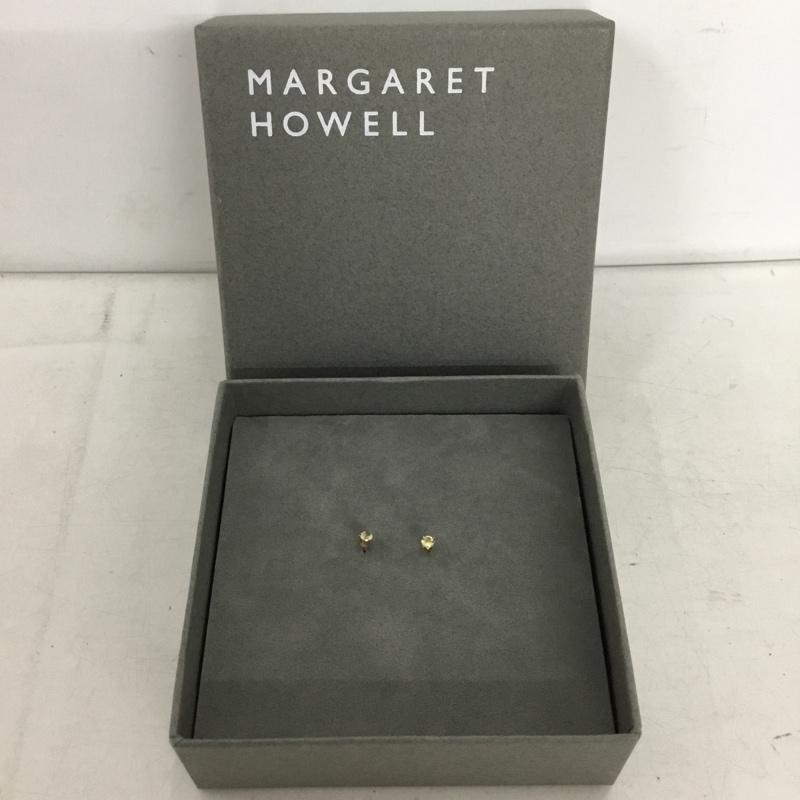 マーガレットハウエル MARGARET HOWELL アクセサリー ピアス 両耳用 無地 金 / ゴールド / gold color レディース USED 古着 中古 10154194
