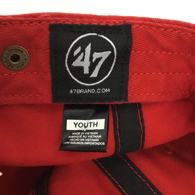 フォーティーセブンブランド 47 Brand 帽子 キャップ ロサンゼルス エンゼルス LA クリーンナップ 刺繍 赤 / レッド / red メンズ USED 古着 中古 10154199