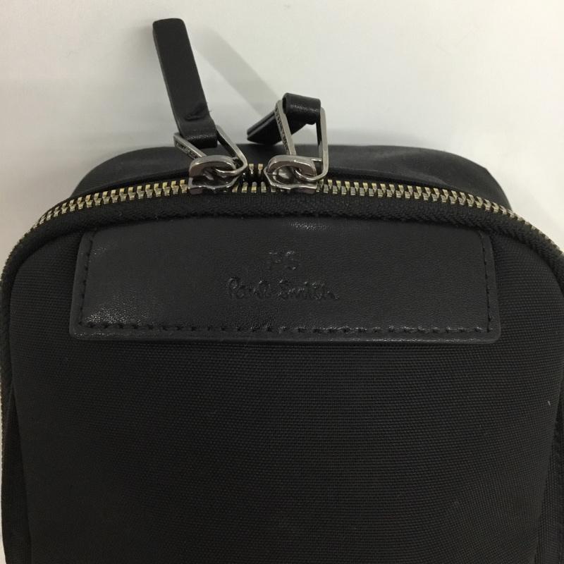 ピーエスポールスミス PS Paul Smith ショルダーバッグ ショルダーバッグ ボディバッグ ロゴ、文字 黒 / ブラック / black メンズ USED 古着 中古 10154200
