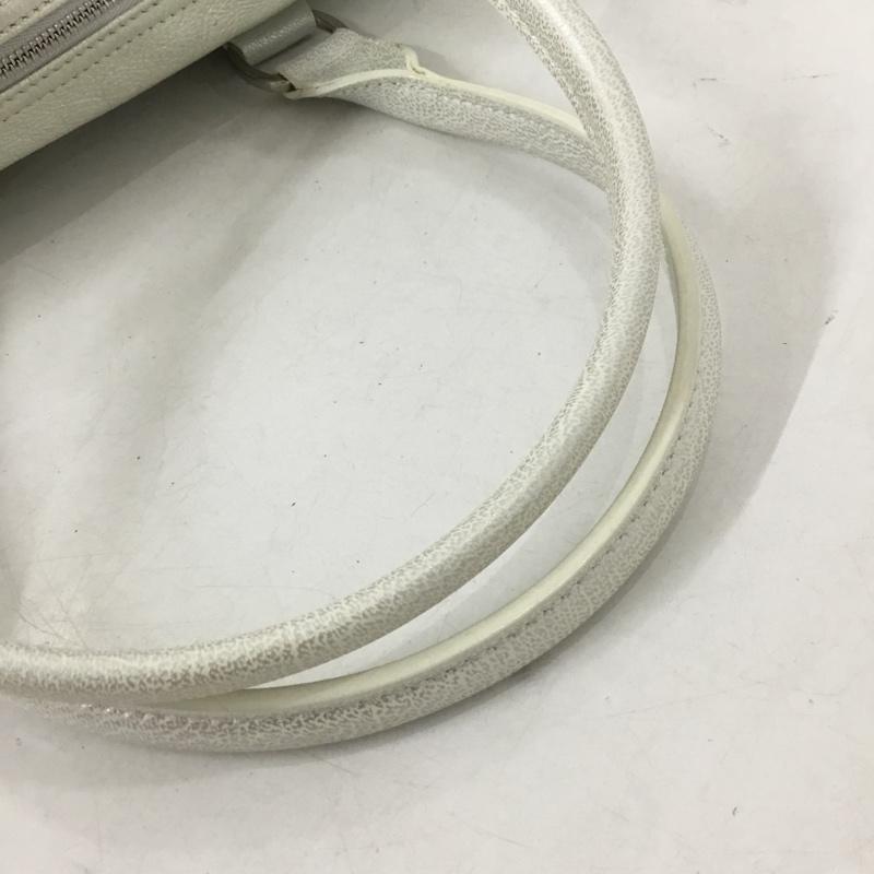 ロンシャン LONGCHAMP ハンドバッグ ハンドバッグ ロゴ、文字 銀 / シルバー / silver color レディース USED 古着 中古 10154201