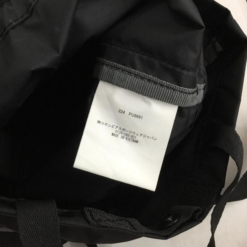 コロンビア Columbia ショルダーバッグ ショルダーバッグ 224 PU8661 ワクレラショルダー パッカブル ハンドバッグ ロゴ、文字 黒 / ブラック / black メンズ USED 古着 中古 10154204