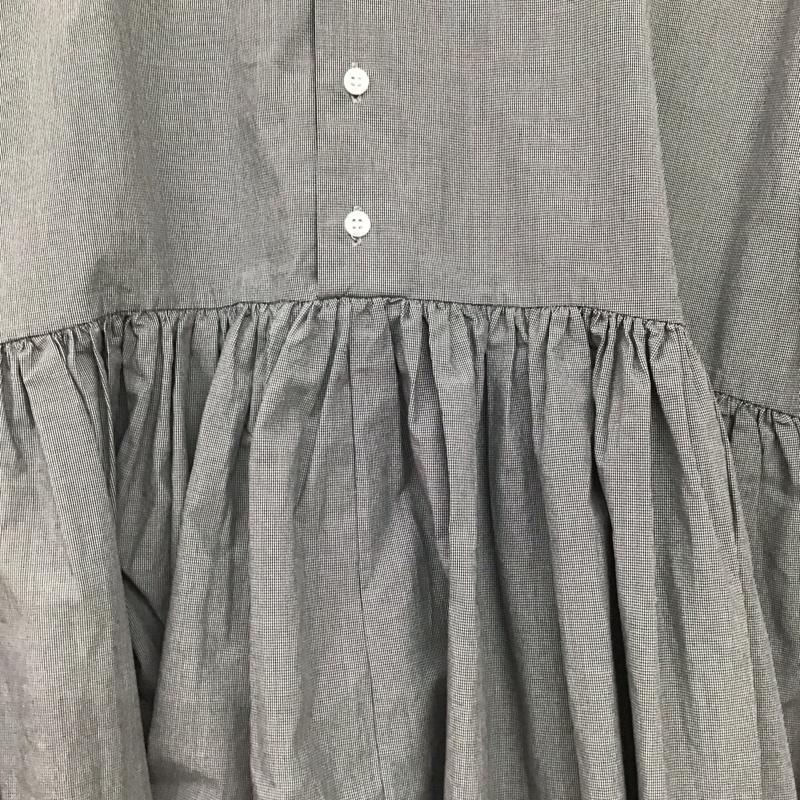オハコ Number18 シャツ、ブラウス 長袖 長袖シャツ プルオーバーシャツ フレアシャツ FREE  灰 / グレー / gray レディース USED 古着 中古 10154214