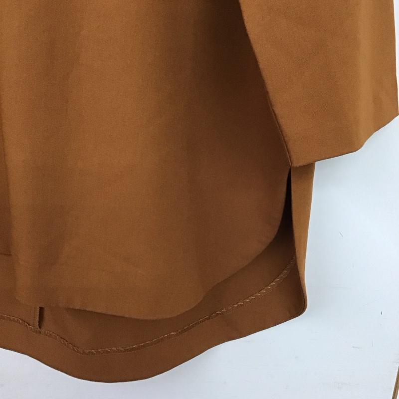 ニコアンド niko and... カットソー 半袖 半袖カットソー 無地Tシャツ Vネックカットソー 無地 茶 / ブラウン / brown レディース USED 古着 中古 10154218