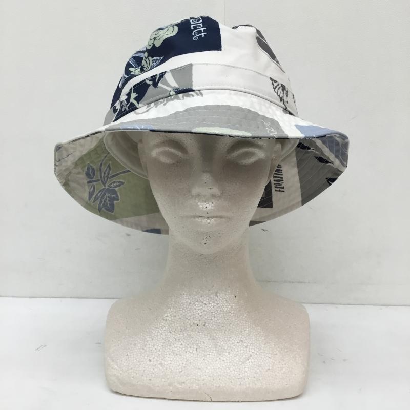カーハートダブリューアイピー Carhartt WIP 帽子 ハット Carhartt WIP 総柄 シルヴァン バケットハット 総柄 白 / ホワイト / white メンズ USED 古着 中古 10154219