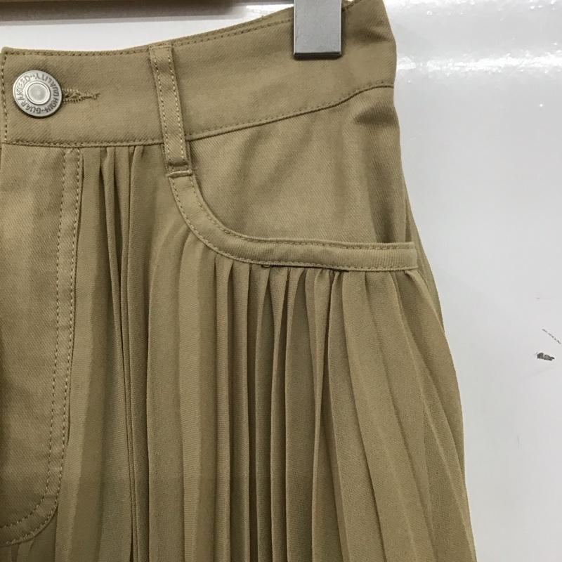 スナイデル SNIDEL スカート ロングスカート ロングスカート フレアスカート カジュアルスカート プリーツスカート 2 無地 ベージュ / ベージュ / beige レディース USED 古着 中古 10154221