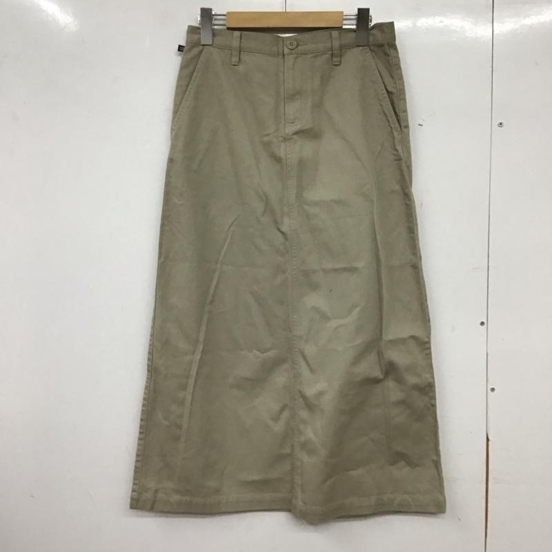 ポロジーンズ Polo Jeans Co. スカート ロングスカート ロングスカート タイトスカート バックスリット 2 無地 ベージュ / ベージュ / beige レディース USED 古着 中古 10154225