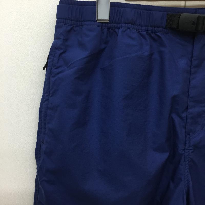 ザノースフェイス THE NORTH FACE パンツ ショートパンツ THE NORTH FACE アウトドア ハーフパンツ Nuptse Short ヌプシショーツ NB42552 XL ロゴ、文字 青 / ブルー / blue X 紺 / ネイビー / navy メンズ USED 古着 中古 10154232