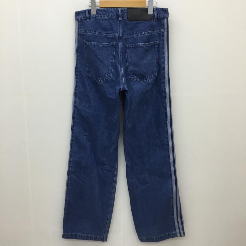 アディダス adidas パンツ デニム、ジーンズ アディカラー デニム ファイヤーバードパンツ JC6234 32インチ ロゴ、文字 青 / ブルー / blue メンズ USED 古着 中古 10154235