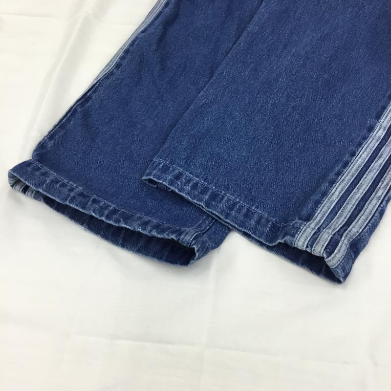アディダス adidas パンツ デニム、ジーンズ アディカラー デニム ファイヤーバードパンツ JC6234 32インチ ロゴ、文字 青 / ブルー / blue メンズ USED 古着 中古 10154235