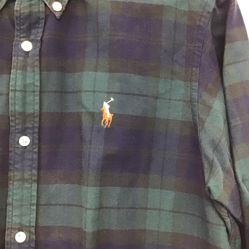 ラルフローレン RALPHLAUREN シャツ、ブラウス 長袖 長袖シャツ チェックシャツ カラーシャツ ボタンダウンシャツ チェック マルチカラー / マルチカラー / multicolor レディース USED 古着 中古 10154236