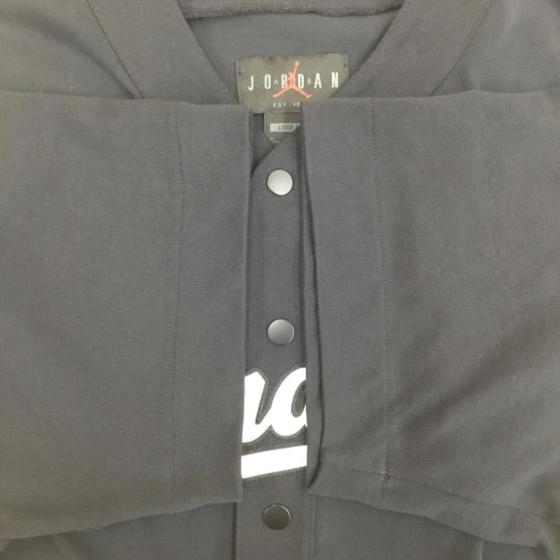 ジョーダンブランド JORDAN BRAND カットソー 半袖 JORDAN BRAND メンズ ベースボール シャツ Flight MVP Statement Baseball Top ウェア M ロゴ、文字 黒 / ブラック / black メンズ USED 古着 中古 10154240