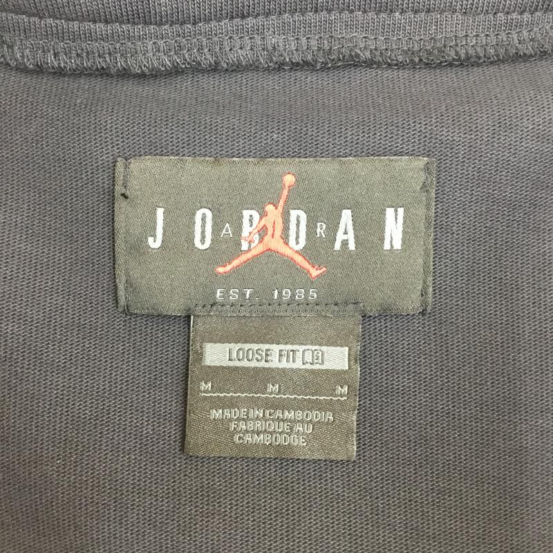 ジョーダンブランド JORDAN BRAND カットソー 半袖 JORDAN BRAND メンズ ベースボール シャツ Flight MVP Statement Baseball Top ウェア M ロゴ、文字 黒 / ブラック / black メンズ USED 古着 中古 10154240