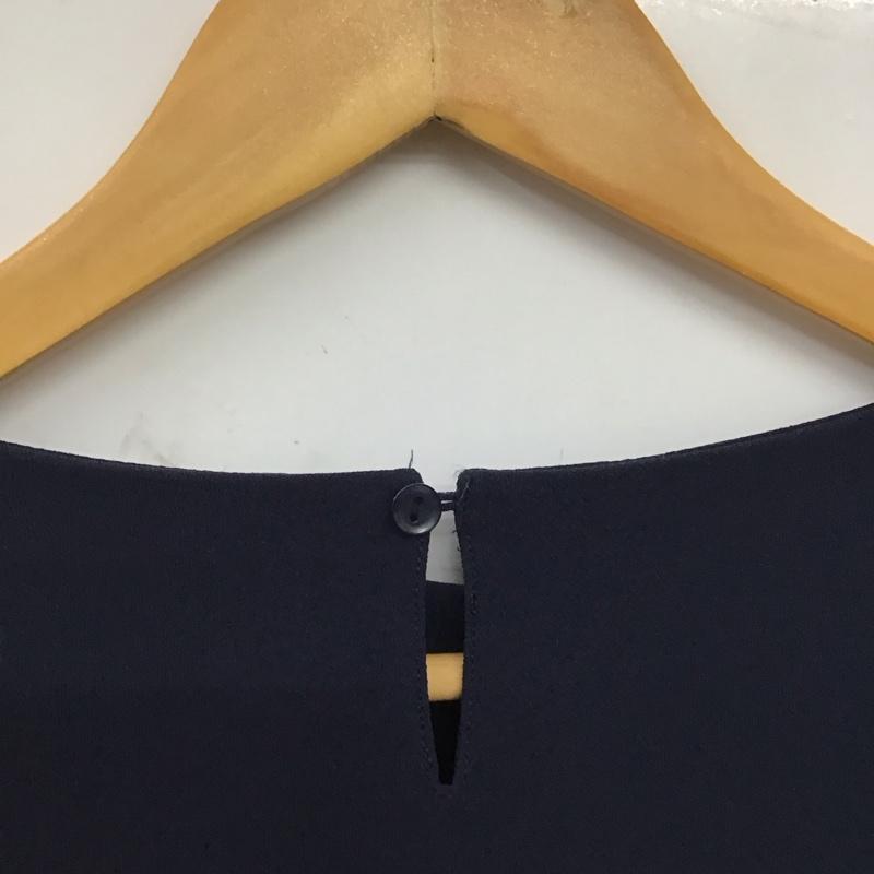 エヌナチュラルビューティーベーシック N.NATURALBEAUTYBASIC カットソー 長袖 長袖カットソー プルオーバーシャツ S 無地 紺 / ネイビー / navy レディース USED 古着 中古 10154241