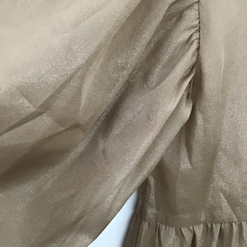 ロペピクニック ROPE  PICNIC シャツ、ブラウス 長袖 長袖シャツ 無地シャツ ノーカラーシャツ 38 無地 ベージュ / ベージュ / beige レディース USED 古着 中古 10154243
