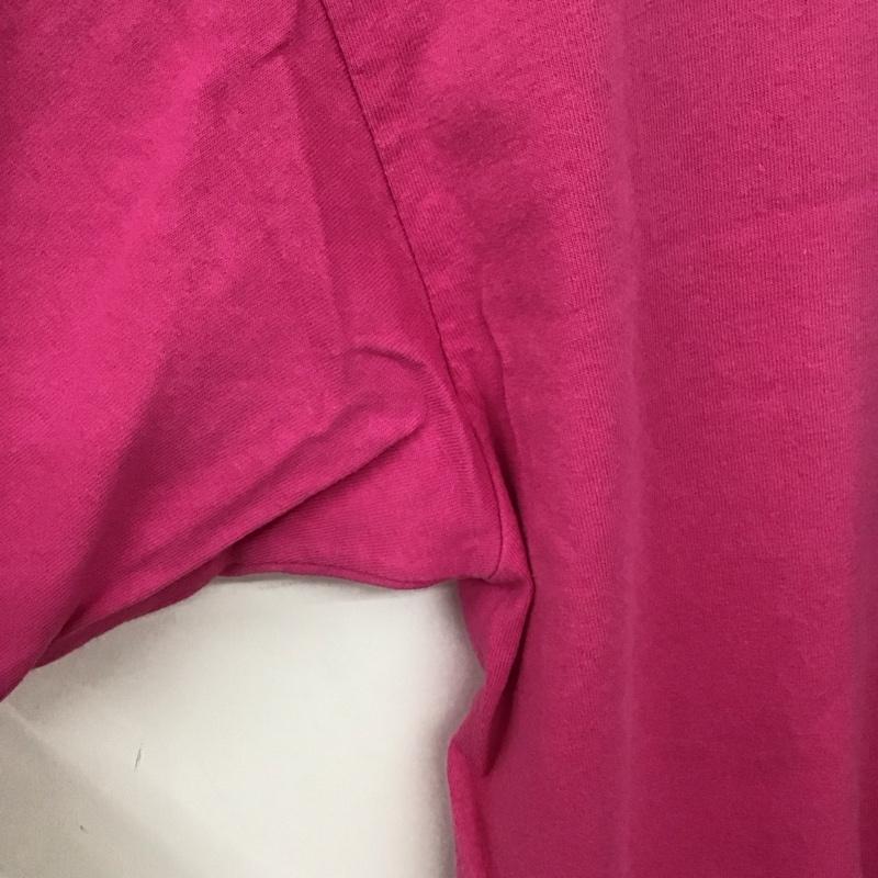 ミシカ MISHKA Tシャツ 半袖 半袖カットソー プリントTシャツ クルーネックカットソー XL プリント 桃 / ピンク / pink メンズ USED 古着 中古 10154247