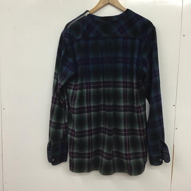 サカイ Sacai カットソー 長袖 長袖カットソー プルオーバーカットソー 3 チェック マルチカラー / マルチカラー / multicolor メンズ USED 古着 中古 10154249