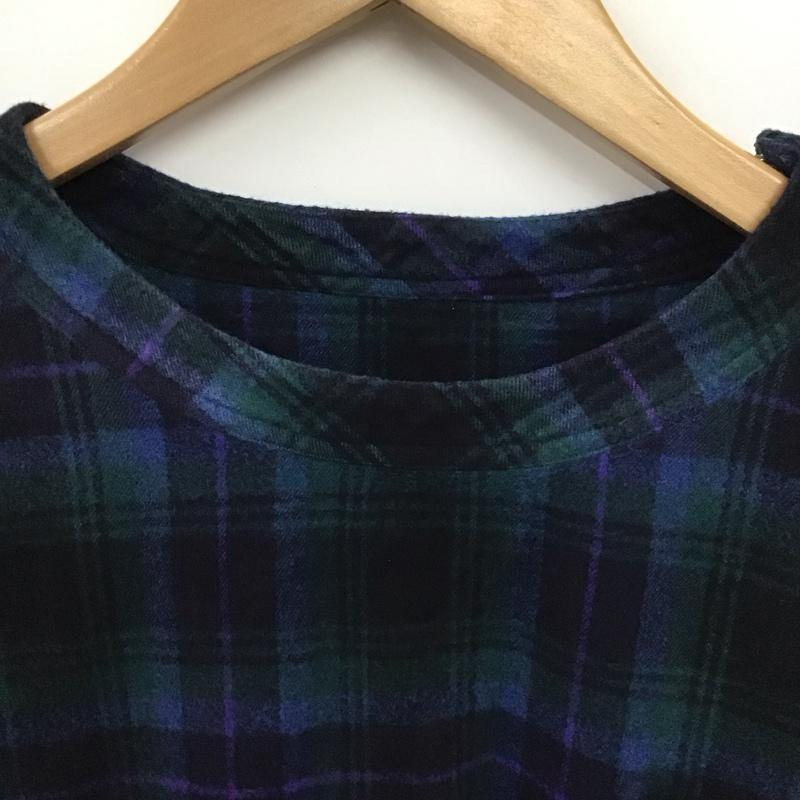 サカイ Sacai カットソー 長袖 長袖カットソー プルオーバーカットソー 3 チェック マルチカラー / マルチカラー / multicolor メンズ USED 古着 中古 10154249