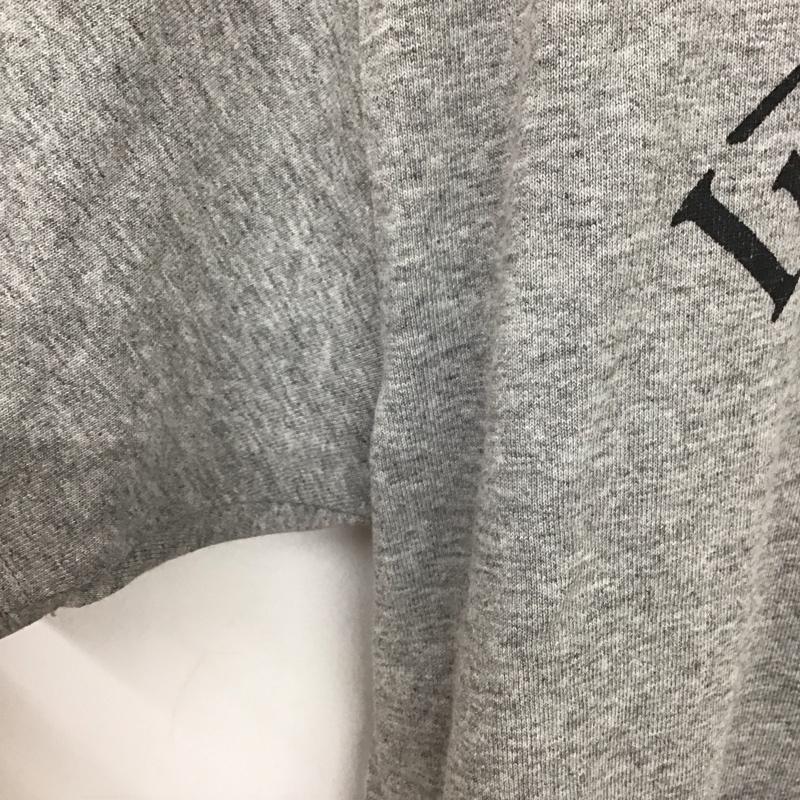 アイアンハート IRONHEART Tシャツ 半袖 半袖カットソー プリントTシャツ クルーネックカットソー M ロゴ、文字 灰 / グレー / gray メンズ USED 古着 中古 10154251