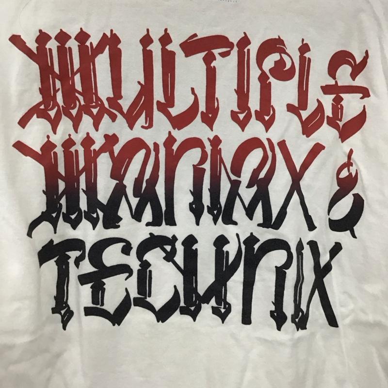 ネクサスセブン NEXUSVII Tシャツ 半袖 半袖カットソー プリントTシャツ クルーネックカットソー 46 ロゴ、文字 アイボリー / アイボリー / メンズ USED 古着 中古 10154252